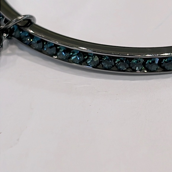 NWT Coach Pave Bangle (Black/Navy) - Picture 4 of 10